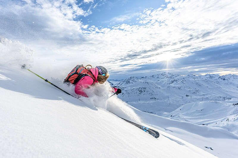 Skifahren in St Anton am Arlberg