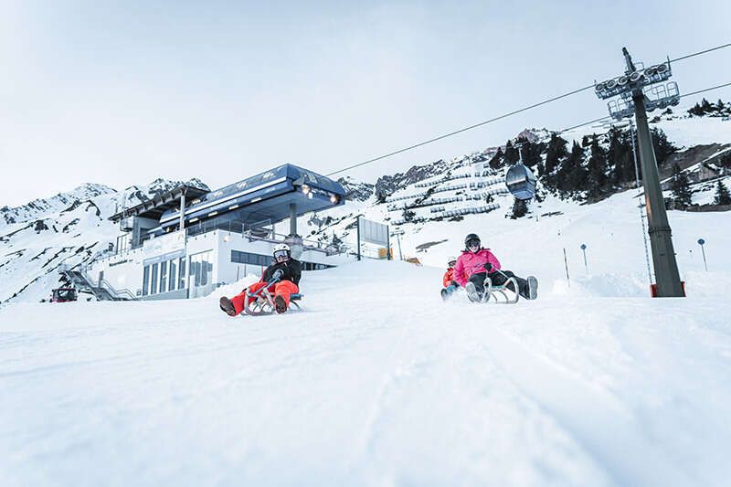 Rodeln am Arlberg