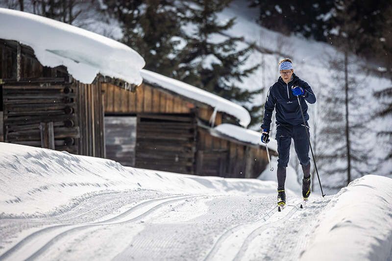 Langlaufen im Winter in der Region St Anton am Arlberg