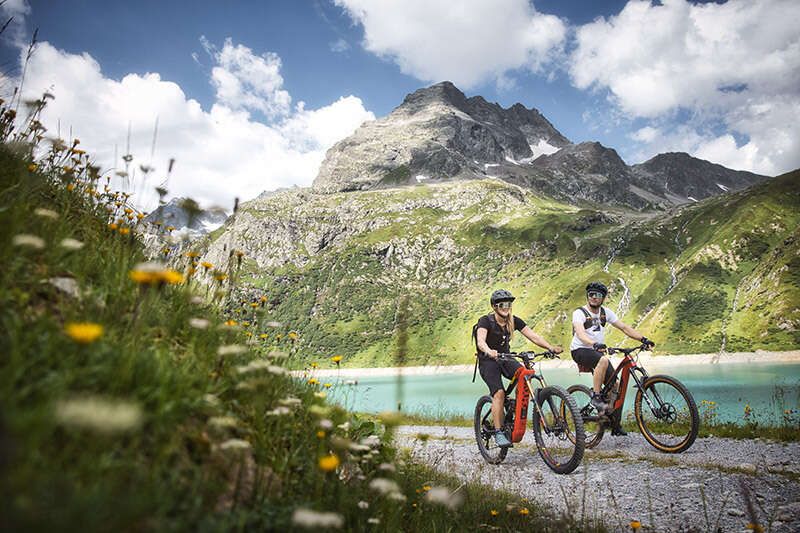 Mountainbiken in St Anton am Arlberg